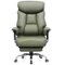 GTPlayer - 400 LBS Wide Ergonomic Gaming Chair with Deluxe Embossing Designed Big and Tall Office Chair - Green-Front_Standard