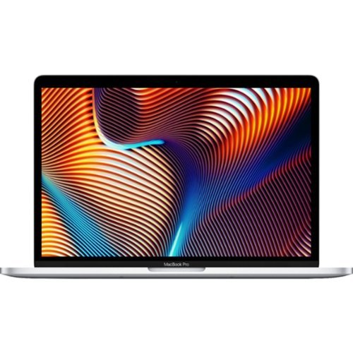Apple - MacBook Pro 13" (2019) Refurbished 2880x1800 - Intel 8th Gen Core i5 with 8GB Ram - Intel IrisPlus 655 - 512GB SSD - Silver-Front_Standard 