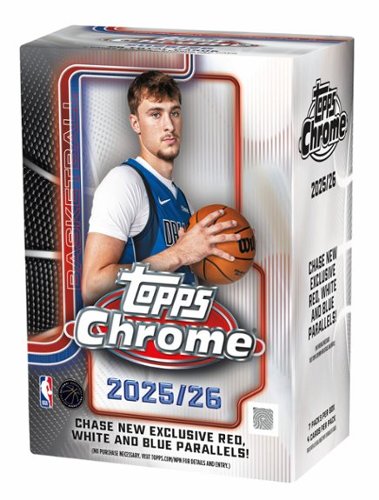 2025-2026 Topps Chrome Basketball Blaster Box