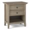 Simpli Home - Amherst Bedside Table - Distressed Grey-Front_Standard