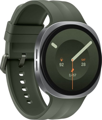 Samsung - Galaxy Watch9 Aluminum Smartwatch 44mm LTE - Silver - (2026)