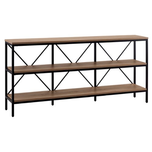 Camden&Wells - Kira Console Table - Blackened Bronze/Golden Brown-Angle_Standard 