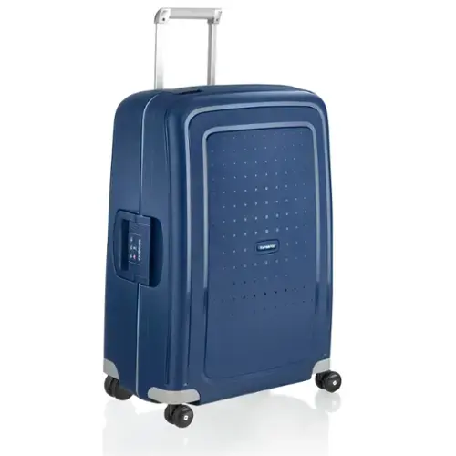 Front. Samsonite - S'Cure 28" Zipperless Spinner Luggage 49308-1247 - Blue.
