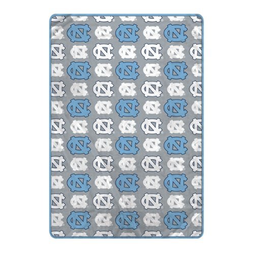 Pegasus - North Carolina Tar Heels 66" x 95" Oversized Logo Roll Ultra Cozy Blanket - Multicolor-Front_Standard 