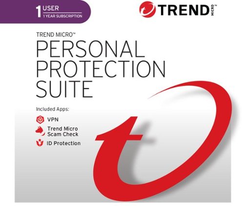Trend Micro - Personal Protection Suite ScamCheck + Identity Protection+ VPN (1-Device) (1-Year Subscription) - Android, Apple iOS [Digital]