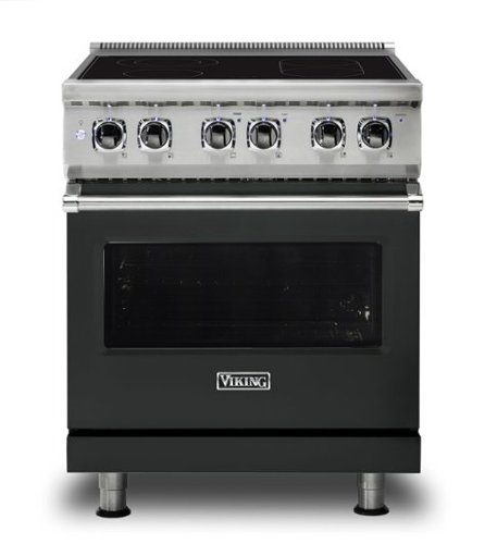Viking - 5 Series 30" Wide Freestanding Electric Range - Antique Bronze