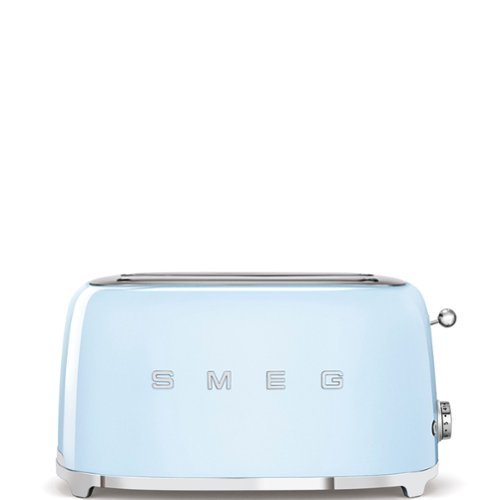 SMEG - TSF02 4-Slice Long Wide-Slot Toaster - Pastel Blue