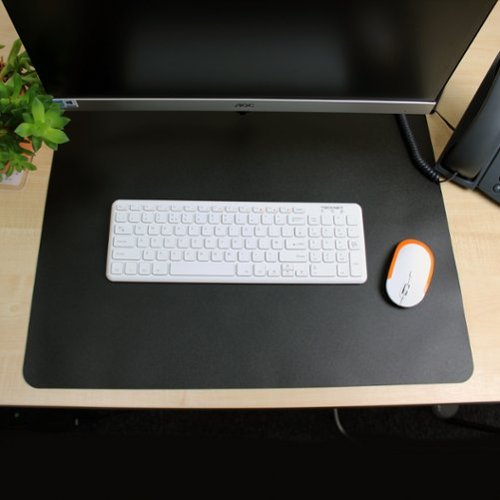 Floortex Desktex Desk Pad - Black WORLDWIDE DELIVERY