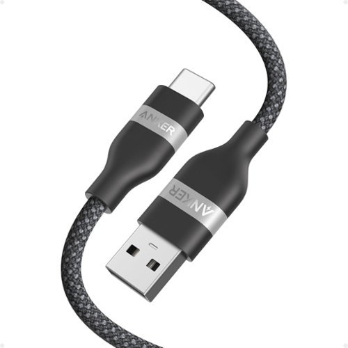 Anker - Car Carplay Cable for iPhone 17 16 Pro Max Plus - Black-Front_Standard 