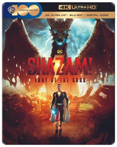  Shazam! Fury of the Gods (Limited Edition Steelbook 4K Ultra HD + Blu-ray) [UHD] [4K Ultra HD Blu-ray]