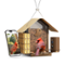 BIRDFY - Smart Bird Feeder Metal V, 1080P HD Birdwatching, 60FPS Slow-Motion, Full-Color Night Vision, 7-Day Free AI Trial - Brown-Front_Standard