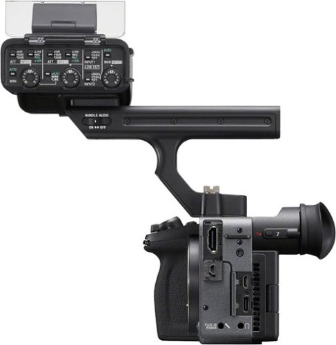 Sony FX2 Full-frame Cinema Camera with XLR handle - Gray WORLDWIDE DELIVERY