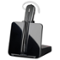 Plantronics - CS540 Wireless Headset and HL10 Handset Lifter - Black-Front_Standard