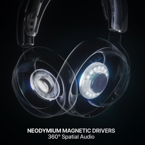 SteelSeries Arctis Nova 7 Gen 2 Wireless Over-The-Ear Multi Gaming Headset for PC, PS5, Switch, Handheld - Black GLOBAL SHIPPING