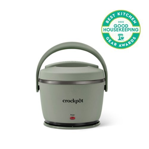 Crockpot - Lunch Crock On-The-Go Personal Food Warmer - Mushroom Green-Front_Standard 