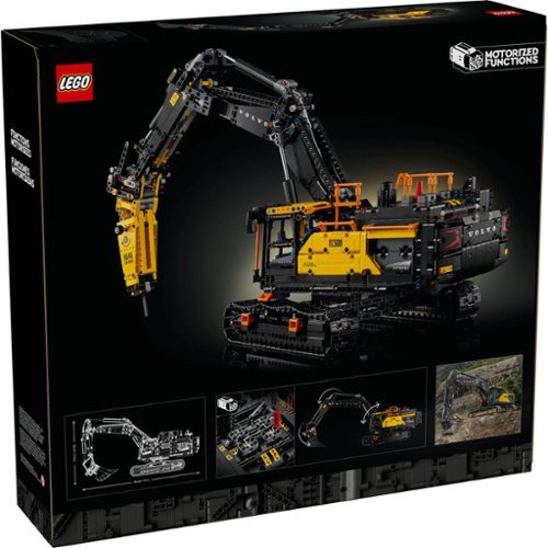 LEGO Technic Volvo EC500 Hybrid Excavator 42215 WORLDWIDE DELIVERY
