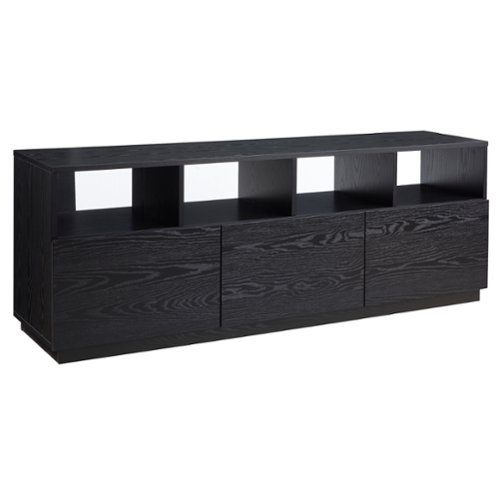 Camden&Wells - Cumberland TV Stand for Most TV's up to 75" - Black Grain-Angle_Standard 