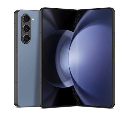 Samsung - Refurbished Excellent - Galaxy Z Fold5 512GB F946U Unlocked - Blue-Front_Standard 