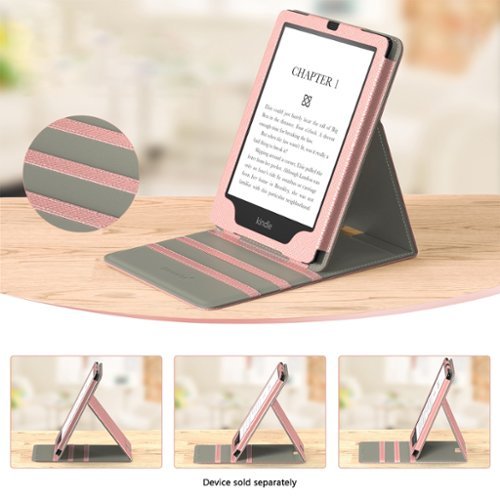SaharaCase Indy Series Vertical Folio Case for Amazon Kindle Paperwhite (2024) and Colorsoft - Pink BUY ONLINE