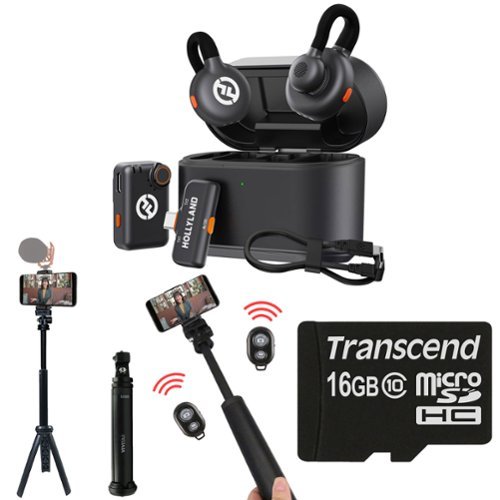 HOLLYLAND LARK M2S Combo Mic System with USB C to Lightning