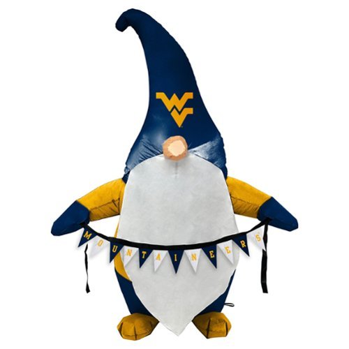 Pegasus - West Virginia Mountaineers Inflatable Gnome - Multicolor-Front_Standard 