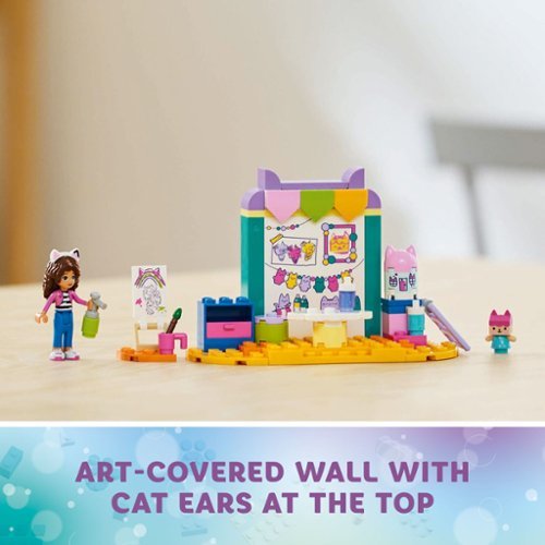 LEGO 4+ Gabby’s Dollhouse Crafting with Baby Box Toy 10795 WORLDWIDE DELIVERY