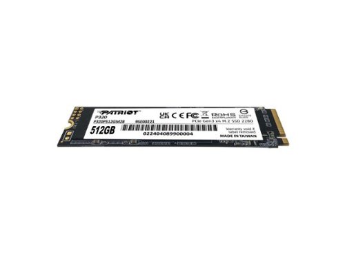 Patriot P320 M.2 2280 512GB PCI Express 3.0 x4 Internal Solid