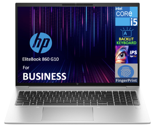 HP Upgraded EliteBook 860 G10 Laptop 16.0 WUXGA Display (i5 1335U