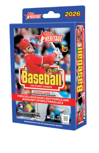 2026 Topps Heritage Baseball Hanger Pack