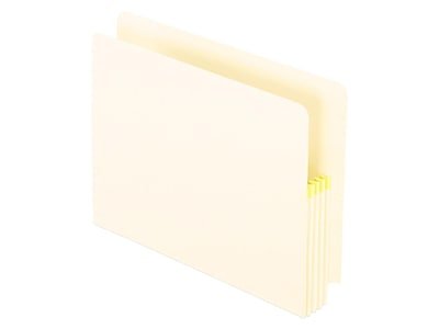 Pendaflex - Heavy Duty 10% Recycled File Pocket, 3 1/2" Expansion, Letter Size, 25/Box (PFX12832) - Manila
