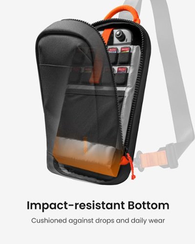 tomtoc Sling Crossbody Bag for Nintendo Switch 2 Model 2025, Protective Portable Chest Carrying Gaming Pouch - Black GLOBAL SHIPPING