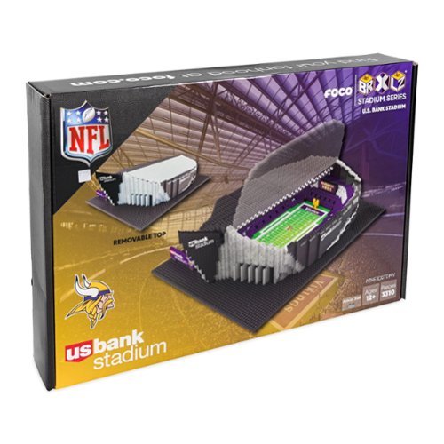 Forever Collectibles Minnesota Vikings NFL FOCO BRXLZ Stadium