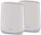 NETGEAR - Orbi 750 Series AX5200 Tri-Band Mesh Wi-Fi 6 System (2-pack) - White-Left_Standard