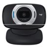 Logitech - C615 1080 Webcam with HD Light Correction - Black-Front_Standard