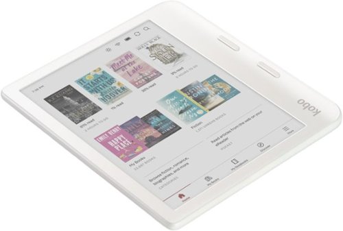 Kobo Libra Colour | eReader | 7 Glare-Free Colour E Ink Kaleido 3 Display | Dark Mode Option | Waterproof - 2024 - White WORLDWIDE DELIVERY