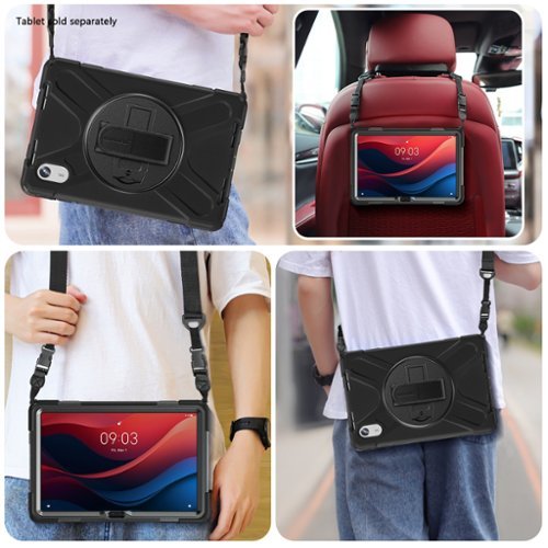 SaharaCase Raider-X Series Heavy Duty Case for Lenovo Tab M11 - Scorpion Black SHOP ONLINE