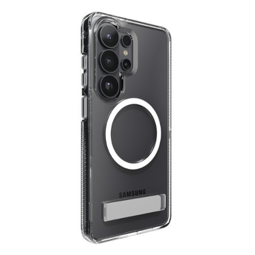 ZAGG Crystal Palace Snap Case with Kickstand for Samsung Galaxy S26 Ultra - Clear BUY IN QATAR