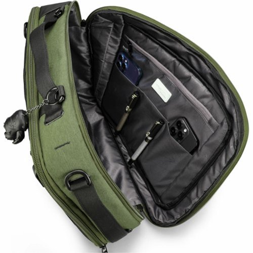 Swissdigital Design BERG Hybrid TSA-Friendly Briefcase With USB Charging Port RFID Protection and Fits Up to 16″ Laptop - Dark Green BUY IN MIDDLE EAST