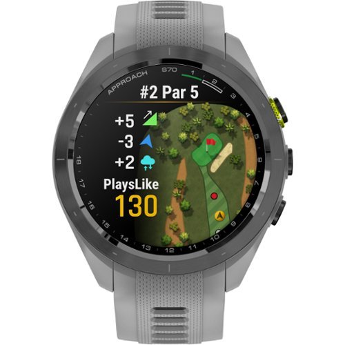 Garmin Approach S70 GPS Smartwatch 42mm Ceramic Black