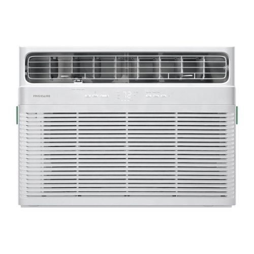 Frigidaire - 115V 18,000 BTU 1,000 Sq Ft Smart Window Air Conditioner with 16,000 BTU Supplemental Heat Function - White