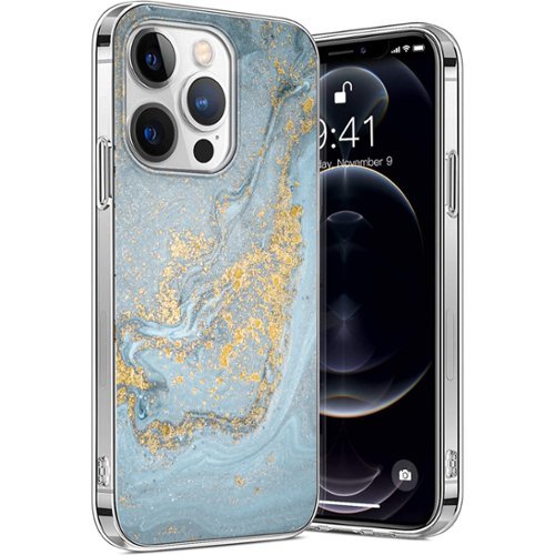 SaharaCase Marble Series Case for Apple iPhone 14 Pro Max - Blue Marble WORLDWIDE DELIVERY