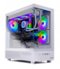 Skytech Gaming - AZURE3 Gaming PC - AMD Ryzen 7 9800X3D - 64GB Memory - NVIDIA GeForce RTX 5070 Ti - 2TB NVMe SSD - White-Front_Standard