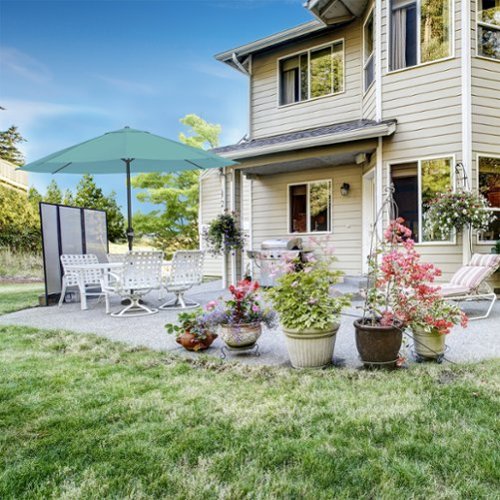 Nature Spring - 9-Foot Easy Crank Patio Umbrella - Dusty Green-Alt_View_Standard_17 