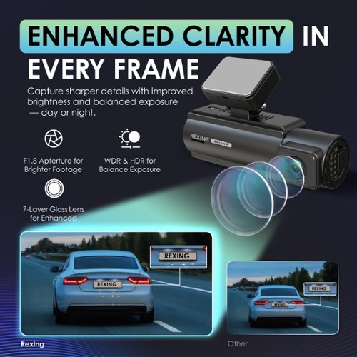 Rexing C2 Pro 4K Dual Dash Cam with Front & Rear 4K, 5GHz Wi-Fi, Parking Mode, 32GB Card - Black HOW TO BUY