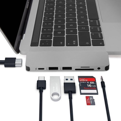 Hyper 7-Port Universal USB-C Hub - USB-C Docking Station for Laptops - Space Gray WHERE TO BUY