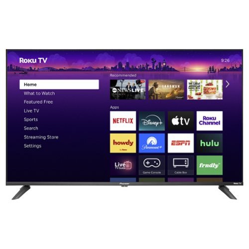 $129.99, Was $209.99, 38% Off! Pioneer - 43" Class LED 4K UHD Smart Roku TV dealfomo
