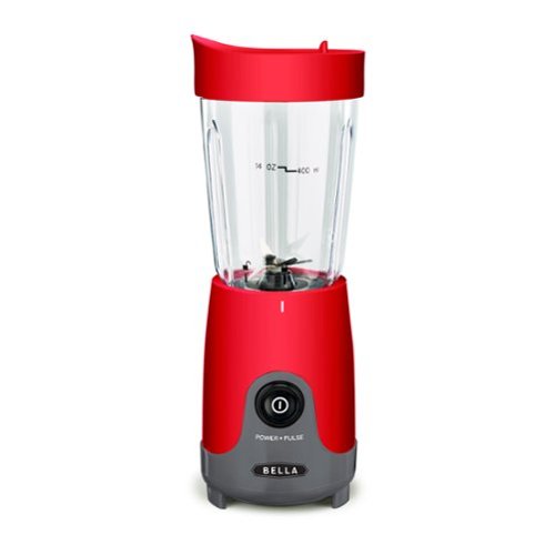 Bella - 14-Oz. Personal Blender - Red-Front_Standard 