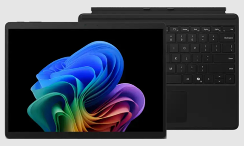 Microsoft - Surface Pro - Copilot+ PC - 13” - Snapdragon X Plus 10 Core - 16GB RAM - 512GB SSD - Device+Keyboard Bundle - Black