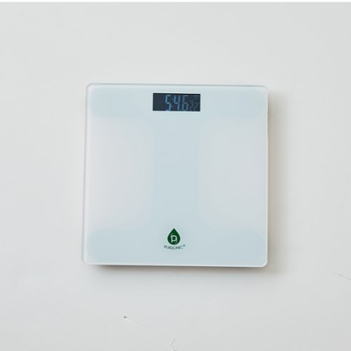 Pursonic - Bathroom Digital Scale - White-Front_Standard 