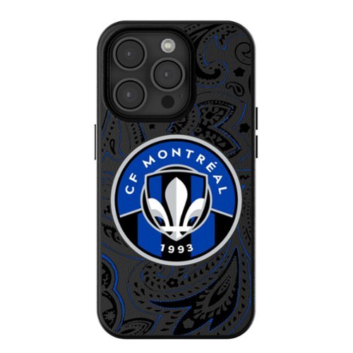Keyscaper - MLS - CF Montreal iPhone Magnetic Bump Case - 16 Pro Max - Black-Front_Standard 